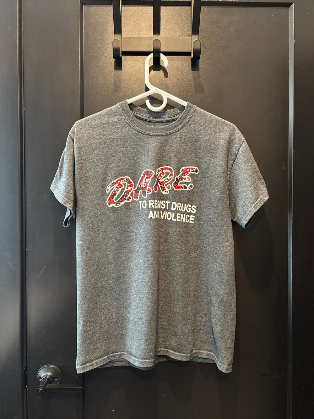 D.A.R.E. Graphic Short Sleeve Tee - Gray